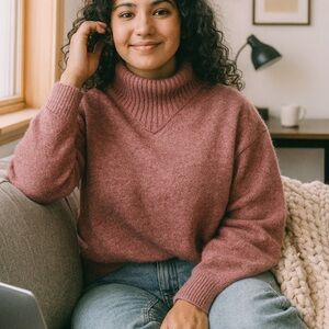 Madewell NWT Dillon Mockneck Pullover Sweater‎ size Small